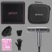 Buy IG INGLAM Professional Hair Dryer with Diffuser | 110 000 RPM Brushless Motor | Low Noise & High Speed | Perfect for Salon & Travel | Powerful Ionic Hair Dryer in Gray - Buy Online on GoSupps.com