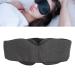 Memory Cotton 3D Contoured Cup Eye Patch Adjustable Strap Light Blocking Blink Freely Achieve Deeper Relaxation