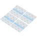 OVAQUIXI Single Use Manual Mixing Palette with Waterproof Makeup Tape for Precise Mixing of Cosmetics 100 Piece PU Film Palette for Makeup EnthusiastsProfessionals - Buy Online on GoSupps.com