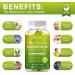 Magnesium L-Threonate Gummies 1000mg with Glycinate 500mg Citrate 500mg - Sugar Free & High Absorption Formula with Vitamin D, K2, B6, Potassium - 60 Gummies - Buy Online on GoSupps.com