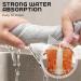 Double Stainless Steel Scrubber Graceiful Scrubber Non Scratch Wire Dish Cloth Multipurpose Wire Dishwashing Rags for Dishes Sinks Counters (5PCS) - Buy Online on GoSupps.com