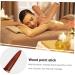 Gleavi Wooden Acupuncture Rod (2x3pcs) | Foot Massage Roller & Body Massager | Wood Massage Device for Pain Relief & Wellness - Buy Online on GoSupps.com