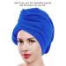 Hair Towel Wrap Turban - Quick Drying Microfiber Hair Drying Towel & Bath Towels for Effortless Style - Buy Online on GoSupps.com