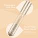 SIXPLUS Travel Makeup Brushes Set with Case - 5Pcs Double Ended Professional Brushes in Champagne Gold - Ideal for Foundation, Blush, Eyeshadow, Eyebrow & Lip - Portable Storage Bag - Best Gift Kit - Buy Online on GoSupps.com