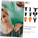 Clispeed 9-Piece Black Fascia Massage Head Set - 6 Durable Ball Attachments for Fitness & Relaxation | International Shipping Available - Buy Online on GoSupps.com