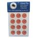 Urinal Fly Toilet Stickers 12 Pack Numbered Red Bullseye with Arrow 80% Cleaner Bathrooms in Minutes!
