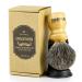 Anbbas Pure Badger Hair Shaving Brush with Wood Handle & Stand - 2in1 Wet Shaving Set for Men - Buy Online on GoSupps.com