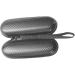 Travel Case for Toothbrushes - Hard Shell Rechargeable Black PU Leather 3-Piece Set (22 x 6.5 x 6.5 cm) | International Shipping - Buy Online on GoSupps.com