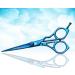 Glamified Glam Blue 6'' Hairdressing Scissors Professional Hairdressers Scissors Barber Scissors for Hair Cutting RightHand Hair Cutting Scissors Sharp Blades Hair Scissors for Women Men & Kids. - Buy Online on GoSupps.com