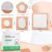 32Pcs Castor Oil Pack Patches Set for Waist Stomach Belly Highly Absorbent Self-Adhesive Organic Cotton Pads Leak Free Portable Disposable for Daily Travel 32pcs Set for whole body - Buy Online on GoSupps.com