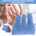 Finger Separator for Pain Relief & Comfortable Sleep | Soft Terrycloth Elastic Band | Light Blue Green & Orange | 12x12cm | One Size - Buy Online on GoSupps.com