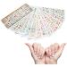 Nail Art French Tip Nail Guides Nail Design Nail Decals For Nail Art Nail Polish Stickers Watercolor Nail Stickers for Ultraviolet Gel for Artificial Nails - Buy Online on GoSupps.com