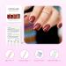 CoolNail Red Wine Square Full Cover False Nails | DIY Salon Quality Artificial Nails for International Shipping - Buy Online on GoSupps.com