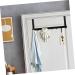 MILISTEN Space Aluminum Door Hanger Towel Rack Over The Door Hanger Over Door Hangers Hooks Cabinet Door - Buy Online on GoSupps.com