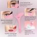 DAGEDA Bottom Lashes Stamps Tool Set - Reusable Eyeliner Stencils for Natural Look Eye Makeup Pink | Perfect for Bottom Eyelashes & Mascara - Buy Online on GoSupps.com
