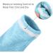 WOOKIT 4 Pairs Gel Moisturizing Heel Socks for Cracked Dry Heels - Open Toe Spa Foot Care for Women & Men - Blue (4 Pack) | International Shipping Available - Buy Online on GoSupps.com