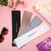 4-Piece Deft Hair Bun Maker Set - Doughnut French Hairstyle (Black, Khaki, White, Gray Fabric) - Buy Online on GoSupps.com