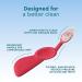 RADIUS Flex Brush Soft Toothbrush - Right Handed, Black | Gentle Clean & Eco-Friendly - Buy Online on GoSupps.com