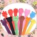 4 Pack Silicone Crayon Molds - Oven Safe, Reusable & Assorted 3D Shapes - DIY Animal, Flower, and Chocolate Pens - Pink & Gray - Buy Online on GoSupps.com