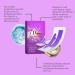 Bandes blanchissantes pour les dents Teeth whitening strips Bande blanchiment dentaire violet Bandes de blanchiment professionnel des dents pour blanchiment des dents limination des taches (1PACK) - Buy Online on GoSupps.com