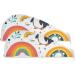 Rainbow Lovely Penguins Hair Towel 2 Pack - Super Absorbent Quick Dry Hair Turbans for Women & Girls - Buy Online on GoSupps.com