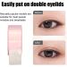 360 Pieces Invisible Double Eyelid Tape Double Eyelid Stickers Set with Tweezers Adhesive-Free Mesh Eyelid Stickers for Daily Makeup - Buy Online on GoSupps.com