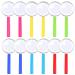 ADXCO 12 Pack Plastic Magnifying Glasses Colorful Magnifying Glasses Party Favors 6 Colors