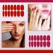 Buy SILPECWEE 16 Sheets Stylish Nail Polish Stickers - Full Nail Wraps & Self Adhesive Gel Strips for Women - Includes Nail File - International Shipping Available - Buy Online on GoSupps.com
