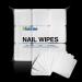 BLUERISE 1000PCS Lint Free Nail Wipes Nail Polish Remover Soft Gel Nail Polish Remover Pads Absorbable Eyelash Extension Glue Cleaning Wipes 1000 Count (Pack of 1) White