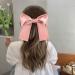 8 Pack 6 Inch Hair Ribbon Alligator Clips - Satin Bow Barrettes for Girls and Women in Pink, Red, Blue, Green, Black - Hair Bow Accessories - Buy Online on GoSupps.com