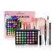 VolksRose Makeup Kit for Women Eyeshadow Makeup Gift Set for Teen Girls Eyebrow Eye Shadow Makeup Kit with 40 Colors Eyeshadow Palette Mascara Eyeliner Eye Brow Pencil Eye Brush
