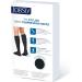 Jobst For Men Medical Legwear - Large Knee High Compression Socks 15-20 mmHg in Black | International Shipping Available - Buy Online on GoSupps.com