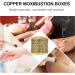 FARUTA Copper Moxa Box for Moxibustion Therapy | Portable Moxa Stick Cans | 10pcs Anti-Ash Net - Buy Internationally - Buy Online on GoSupps.com