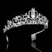 Frcolor 2 Pack Rhinestone Tiara Crown Headband for Wedding, Bridal, Birthday - Crystal Princess Tiara with Comb for Women and Girls - Buy Online on GoSupps.com
