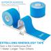 Deilin Kinesiology Tape 19.7ft Roll | Elastic Therapeutic Sports Tapes | Waterproof | Latex Free | Blue, Black, Pink - Buy Online on GoSupps.com