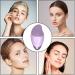 Silicone Face Scrubber Manual Facial Cleansing BrCleansing Facial BrushSoft Silicone Electric Exfoliator Vibrating Rechargeable Waterproof Skin Care Tool for Firming Enhances Product Absorption Purple (English) - Buy Online on GoSupps.com