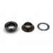 Innetoc Solid Brass Grommets Eyelets 100 Pack (3/8"(10x16.5), Gun Black)