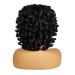 Vvgymmo 14 Short Curly Wig for Black Women - Natural Black Afro Kinky Hair with Bangs - Soft Bouncy Synthetic Wig for Daily Party - P118 Black (14 Inch) - Buy Online on GoSupps.com