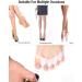 WenTigDY Bunion Corrector Toe Separators - Toe Straightener and Spacer for Men and Women - Restore Toes to Original Shape - White - Buy Online on GoSupps.com