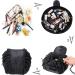 Portable Waterproof Cultural Bags - Oxford Cloth Cosmetic Storage for Men & Women | Black Makeup Organizer - Buy Online on GoSupps.com