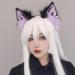 Wontool Animal Ears Headband - Cosplay Animal Ear Headband for Women Plush Cosplay Decoration for School Plays Theater Costumes Stage Shows and Dances Purple - Buy Online on GoSupps.com