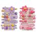 Mezrkuwr 28 Pieces Girls Hair Clips Girls Hair Accessories for Girls Cute Candy Color Kids Hair Clips for Girls Pink Hair Accessories for Women Girls