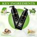 Instant Black Hair Shampoo 14.1 fl oz (400 ml) gentle botanical formula - ammonia free - unisex hair color shampoo - quick and easy - 100% white hair coverage - lasts 30 days 3-in-1 black hair color (Bottle) - Buy Online on GoSupps.com