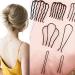 Denipry 7 Pcs Vintage Metal Hair Side Combs - Small & Large Updo French Hair Pin Accessories for Women - Buy Online on GoSupps.com