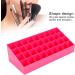 Alvinlite Lipstick Display Stand - 36 Space Pink Plastic Lipstick Organizer Rack for International Shipping - Buy Online on GoSupps.com