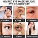 Aroma Season Heated Eye Mask - Cordless Washable Warm Compress for Dry Eyes Styes MGD Blepharitis & Chalazion - Perfect Gift for Men & Women (Wisteria - Buy Online on GoSupps.com