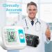 Accurate Upper Arm Blood Pressure Monitor with Large Cuff for Home Use - Digital Automatic BP Machine - 2 x 120 Sets Memory - White - Buy Online on GoSupps.com