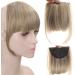 Bangs Hair Clip Clip in Bangs Synthetic Bangs Hair Clip in Extensions French Natural Fringe Bangs Clip in Thick Front Neat Flat Bang Short Straight Hair piece Bangs with Temples Bangs Clip in Hair (C SW65-30-30 - Buy Online on GoSupps.com