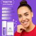 Purple Teeth Whitening Toothpaste for Sensitive Teeth - Intensive Stain Removal and Deep Cleansing - Buy Online on GoSupps.com