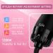 Dual Voltage Hair Dryer Brush - Travel-friendly Hot Air Brush & Styler with European Plug Anti-frizz Technology 110V-240V Volumizer - Buy Online on GoSupps.com